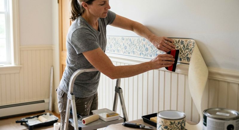 Wallpaper Border Installation in Roswell, GA
