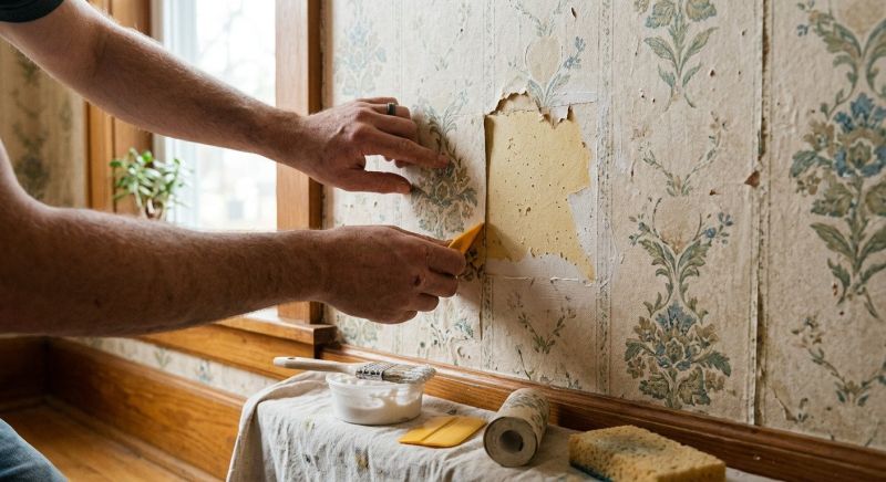 Wallpaper Seam Repair in Conroe, TX