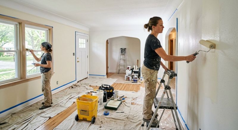 House Interior Painting in Kansas City, KS