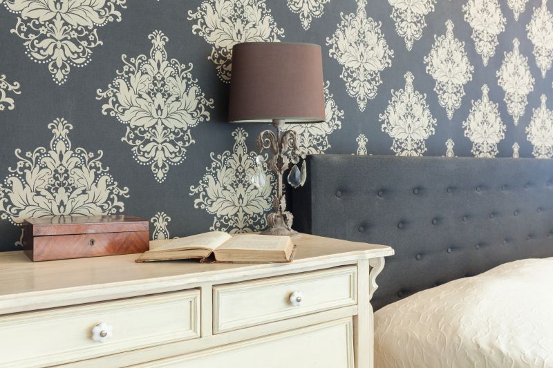 Patterned Bedroom Wall Coverings