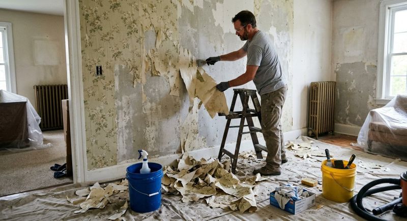 Wallpaper Removal Service in Conroe, TX
