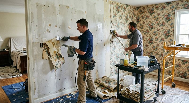 Wallpaper Removal Service in Kansas City, MO